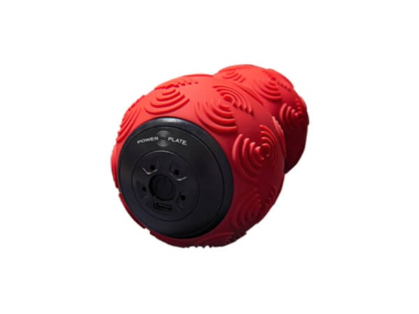 power plate dual sphere, vibrating machine, Red