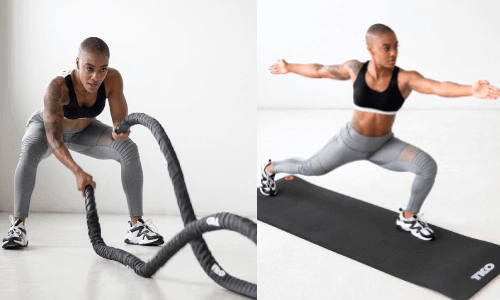 strength exercise equipment by a woman - 800sport